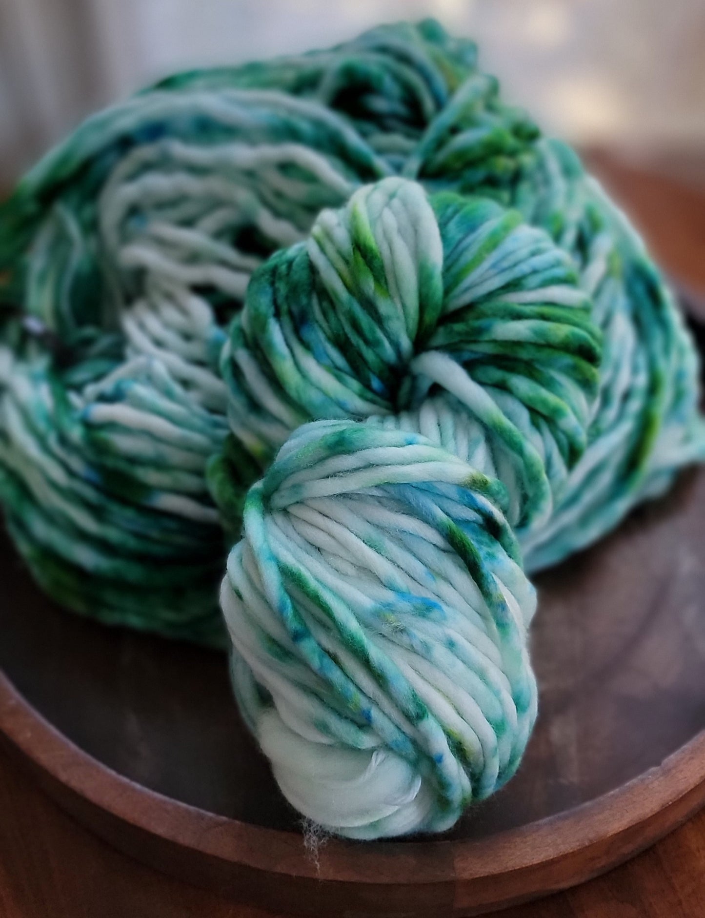 OOAK Greens Super Bulky 126 / Ready to Ship
