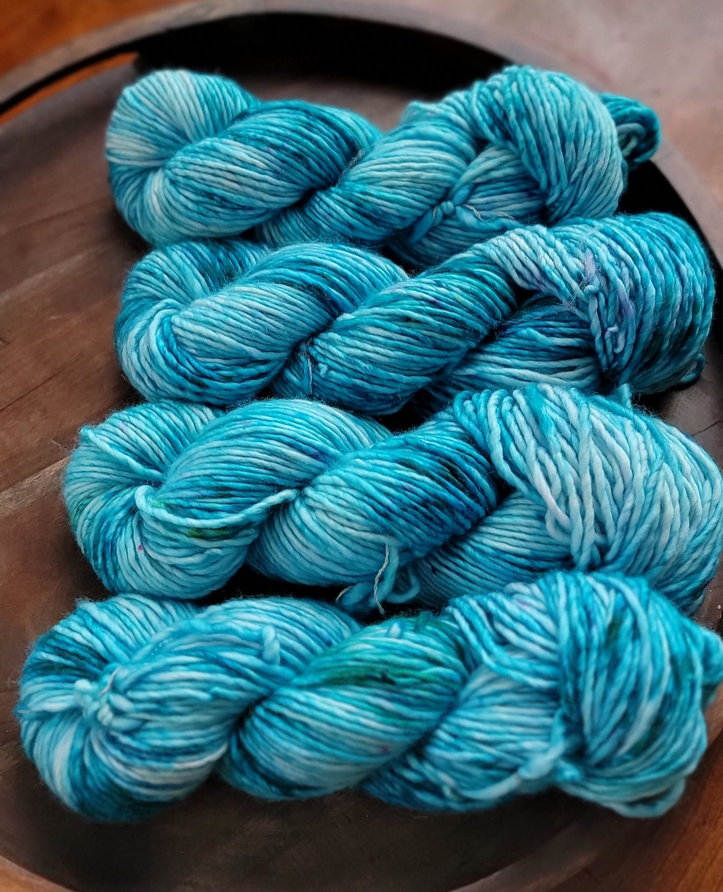 OOAK BLUES Light Bulky / Ready to Ship