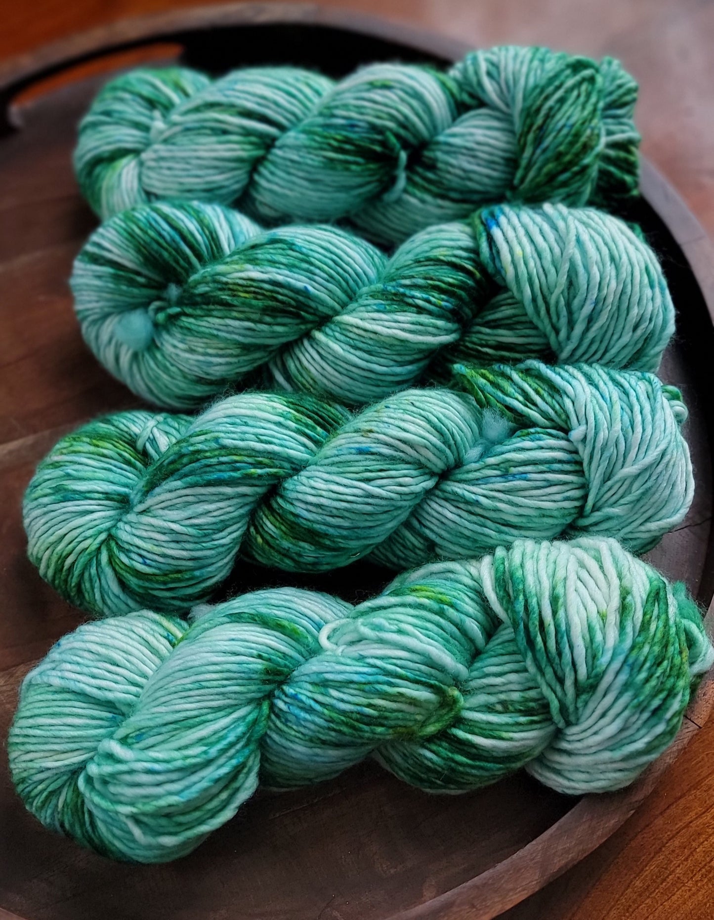 OOAK GREENS Light Bulky / Ready to Ship