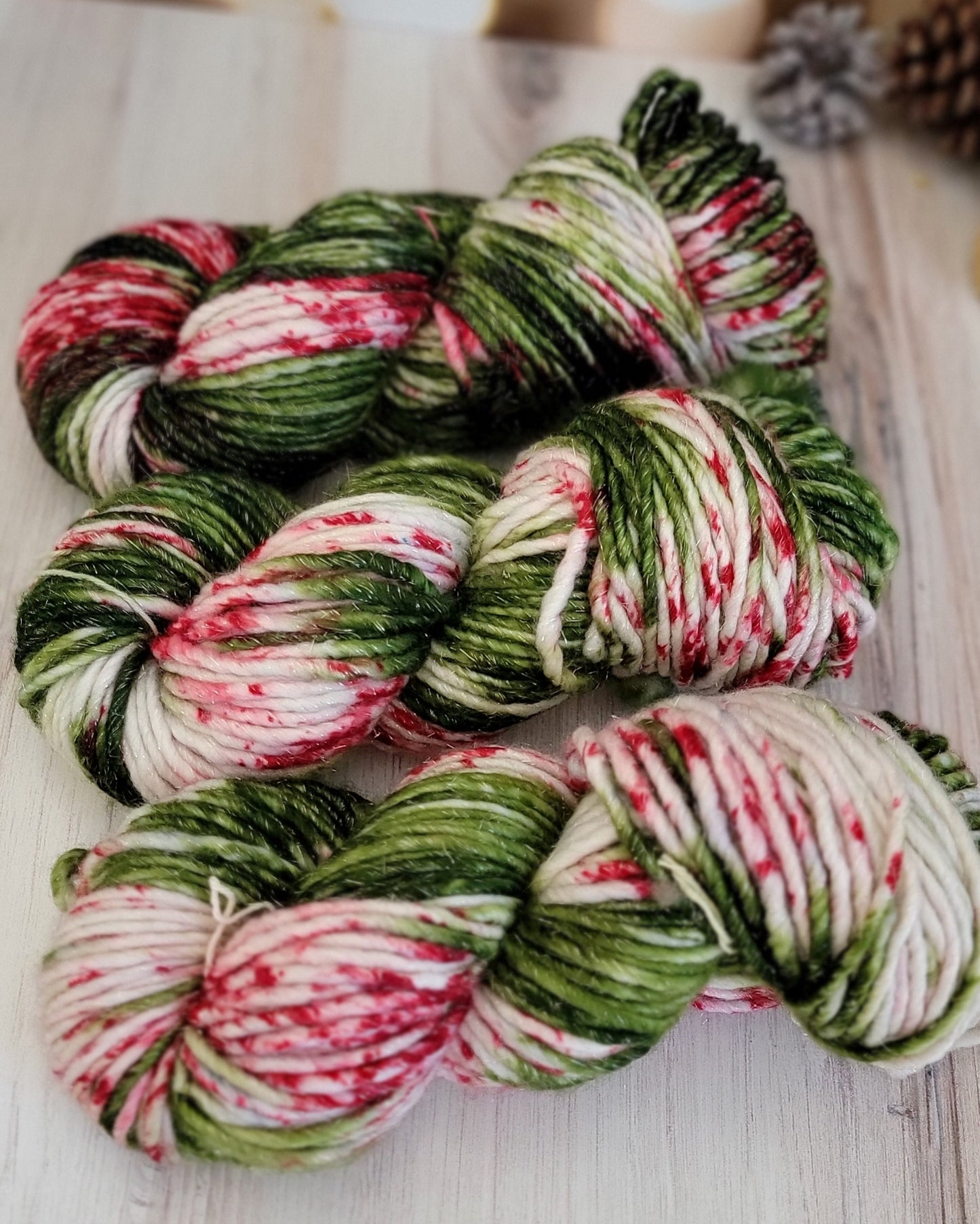 All That Snow SBL130 SHIMMER (lite super bulky) / Ready to Ship