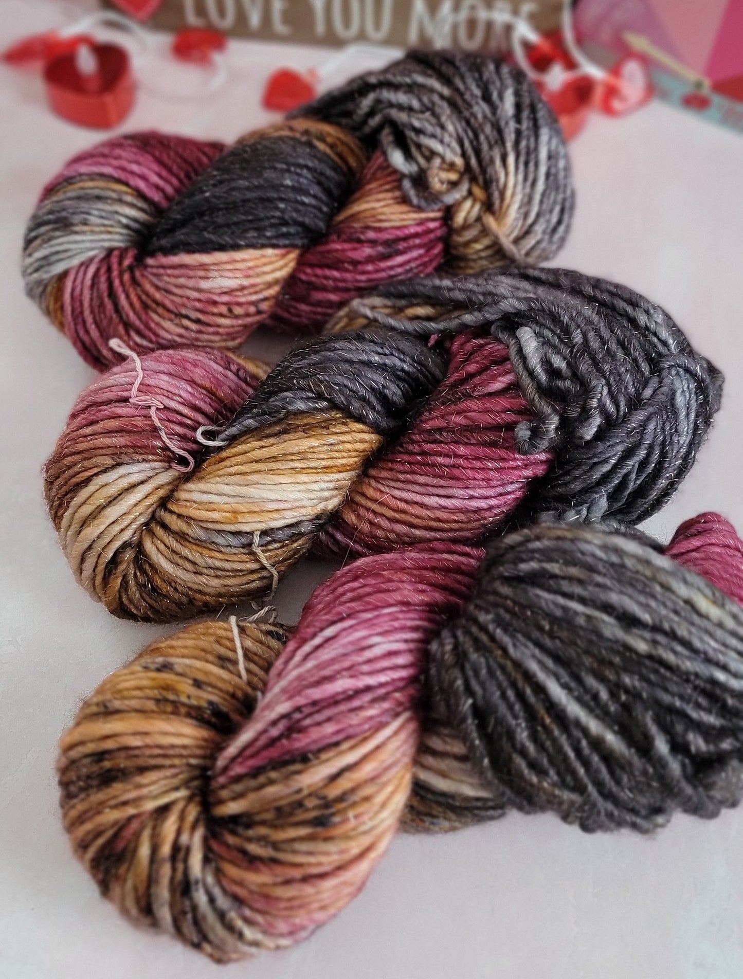 Grindelwald in Winter SBL130 SHIMMER (lite super bulky) / Ready to Ship