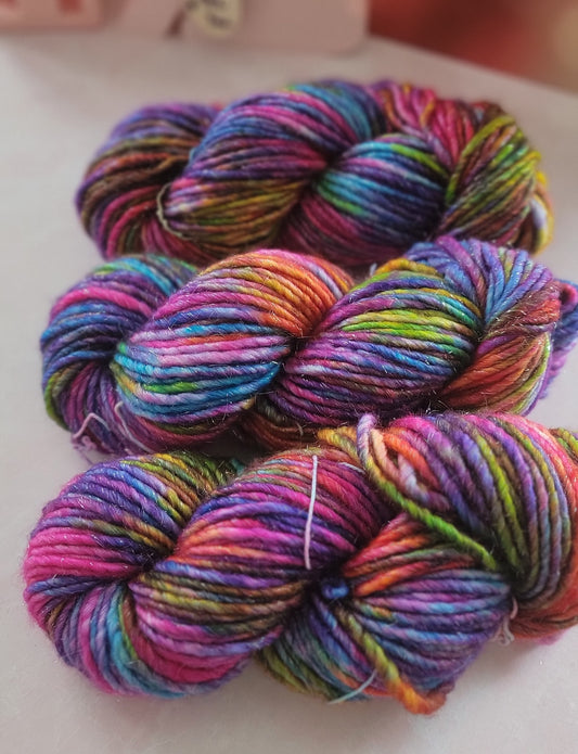 I Speak for the Trees SBL130 SHIMMER (lite super bulky) / Ready to Ship