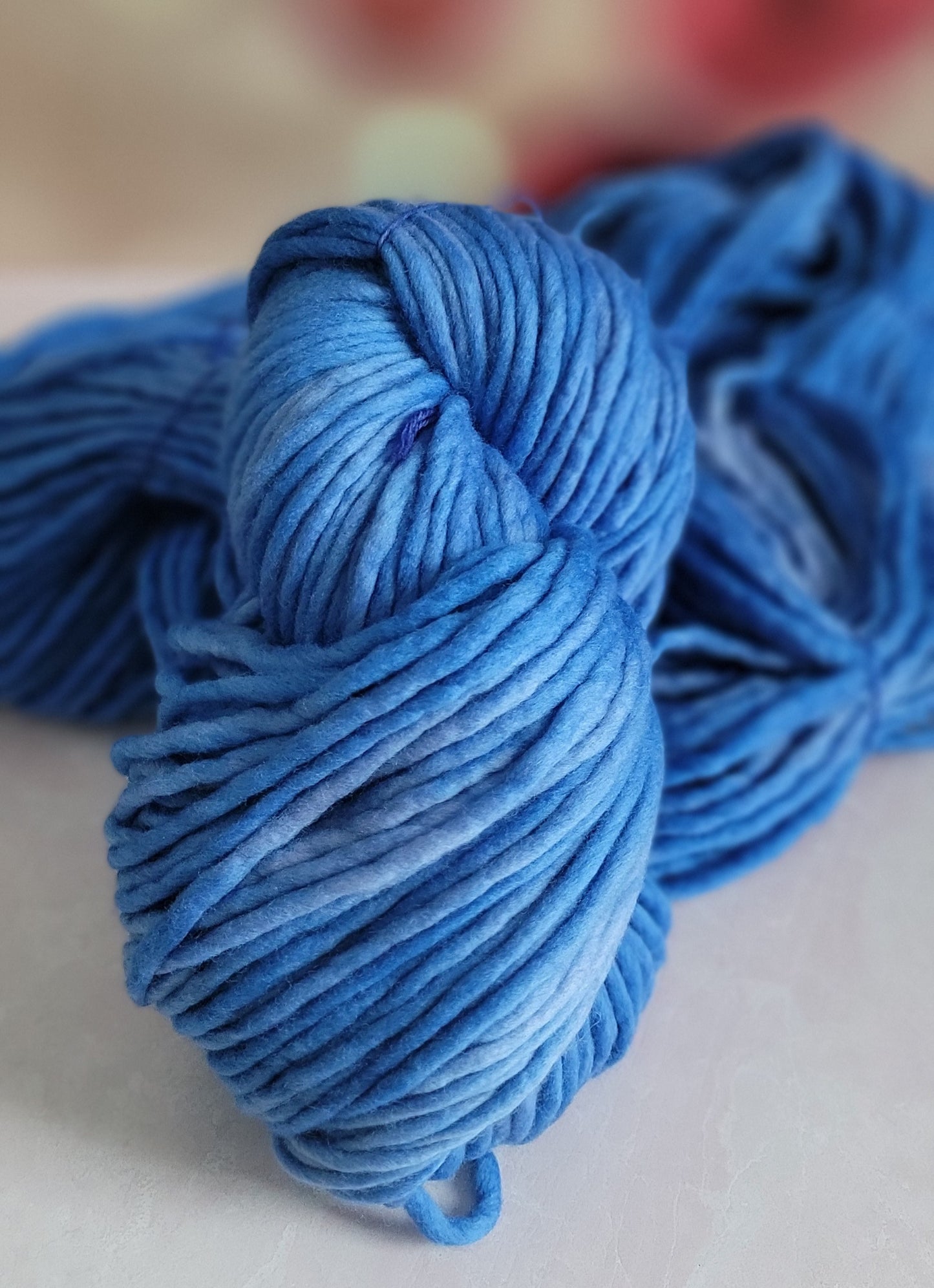 Blue - NON Superwash Super Bulky / Ready to Ship