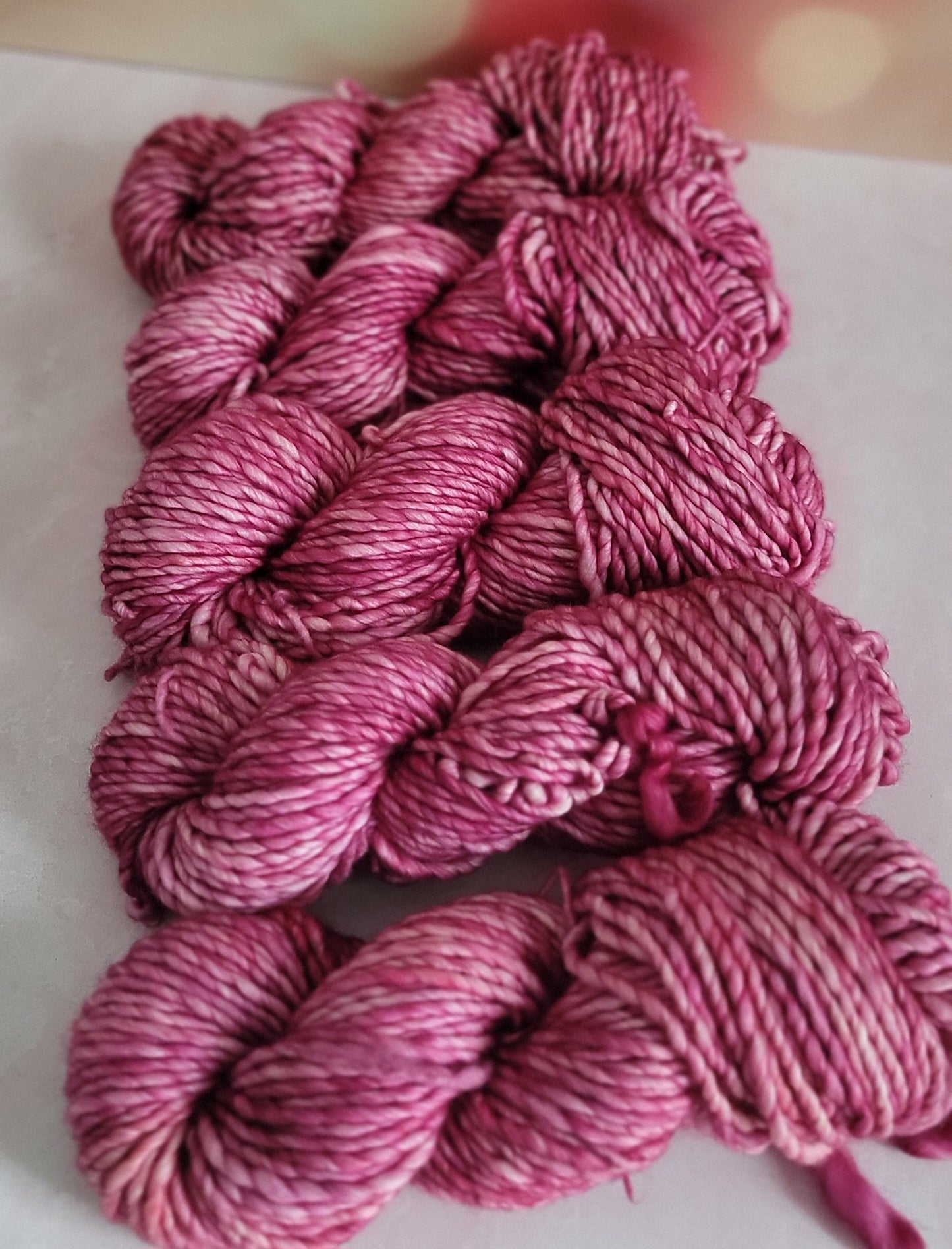 OOAK SBL80-ISH PINK Super Bulky Lite / Ready to Ship