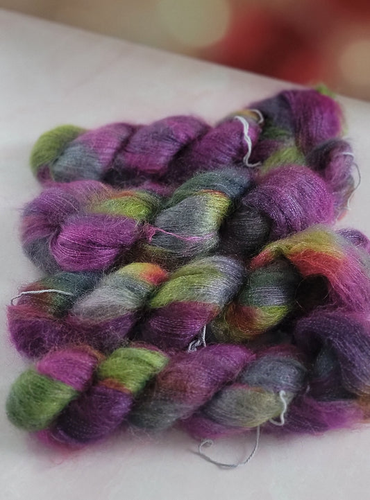 Didn't I See This Movie Mohair Silk Shimmer Stranded / Ready to Ship