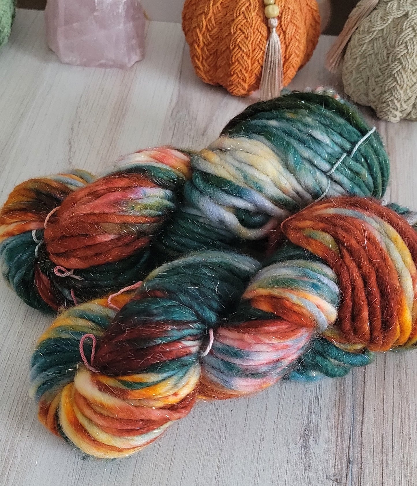 Into the Forest SHIMMER 92 Yard Super Bulky / Ready to Ship
