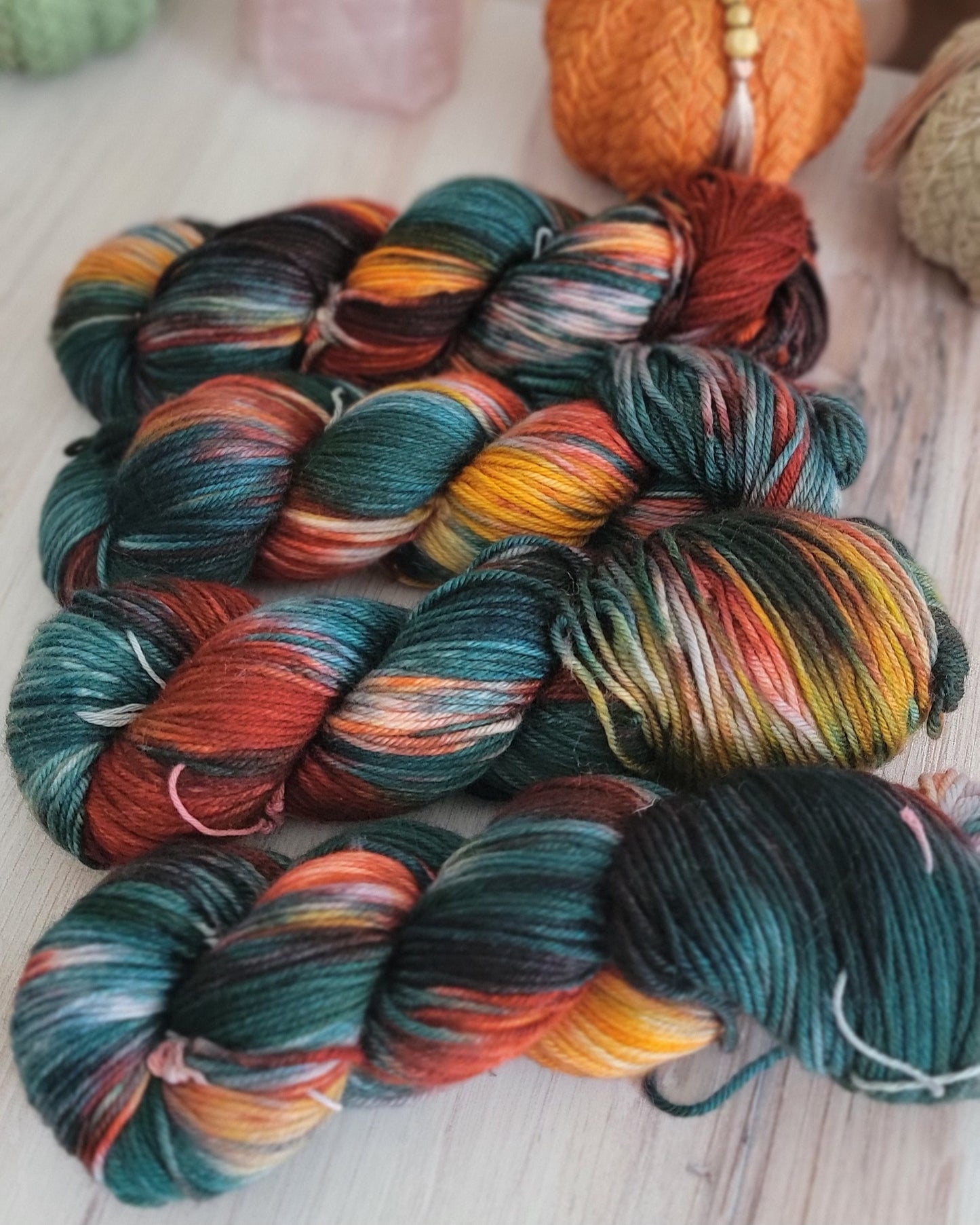 Into the Forest DK 100% SWM Yarn / Ready to Ship
