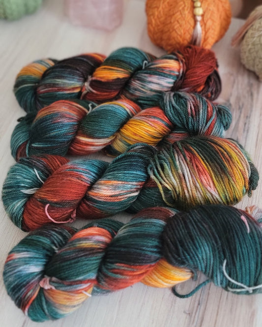 Into the Forest DK 100% SWM Yarn / Ready to Ship