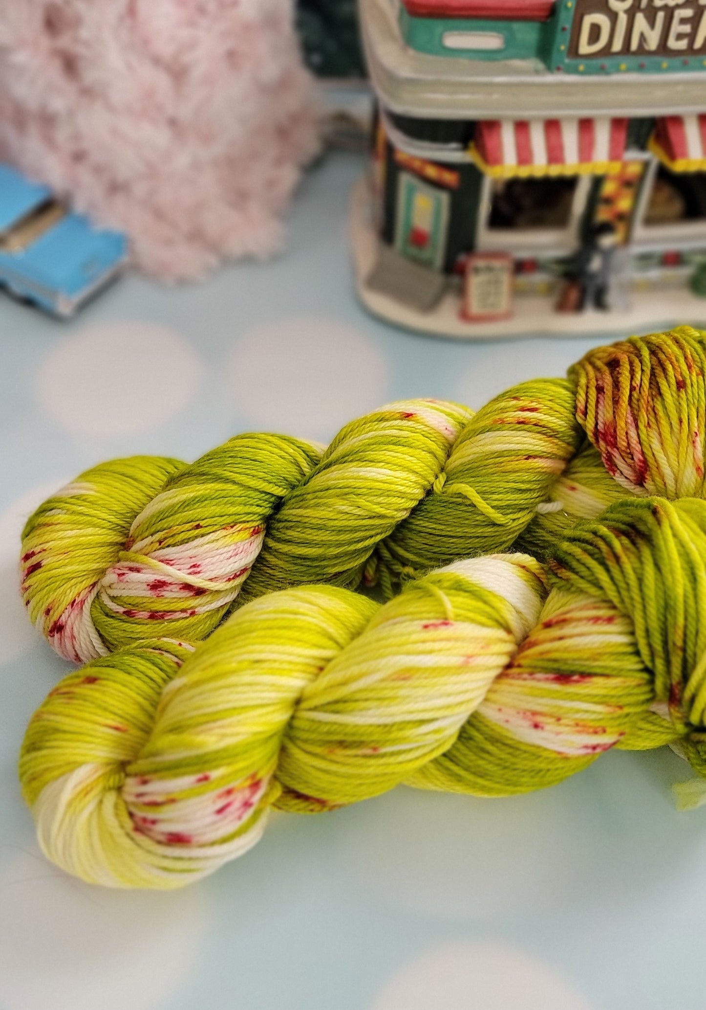 Grinch Worsted NEW 219 Yards / Ready to Ship