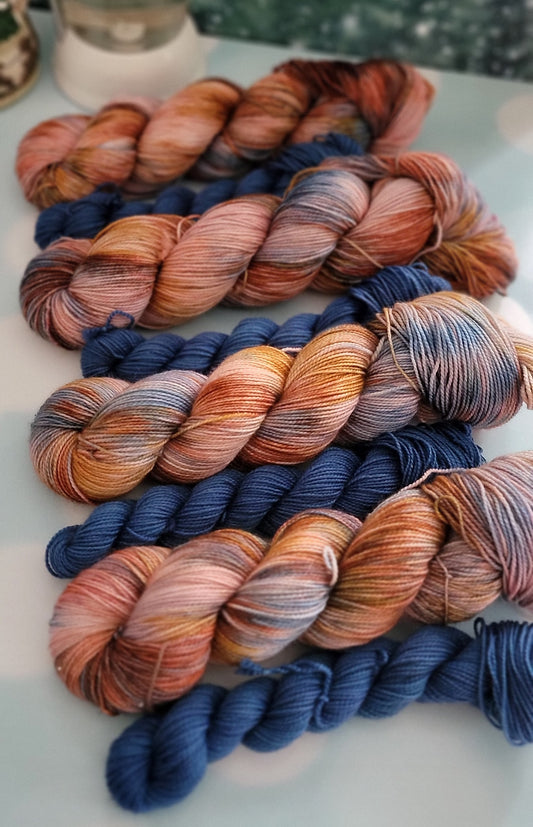 Moo Crew (darker) Sock Set / Ready to Ship