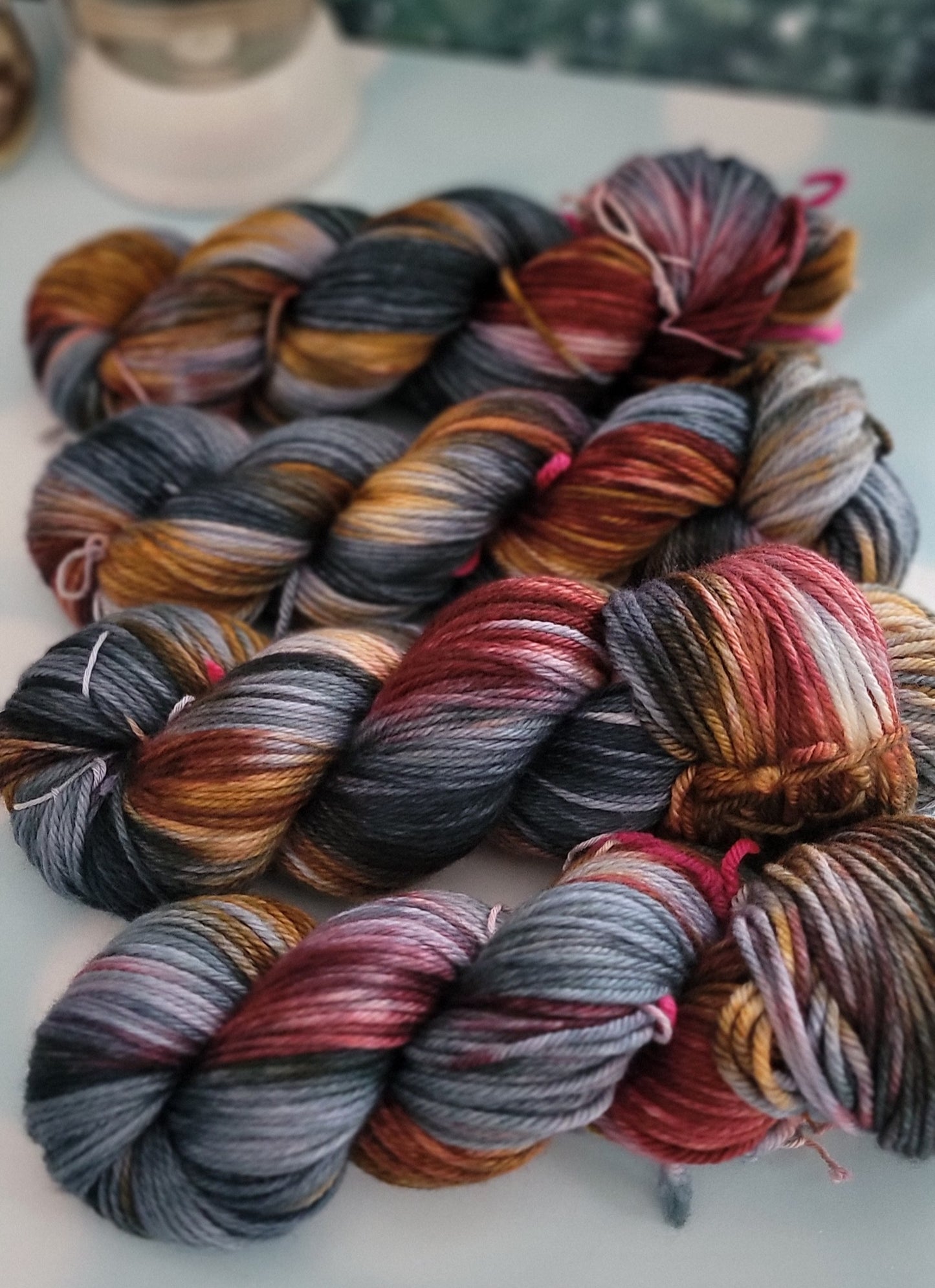 Holidays and Highlands (lighter) Worsted 202 Yards / Ready to Ship