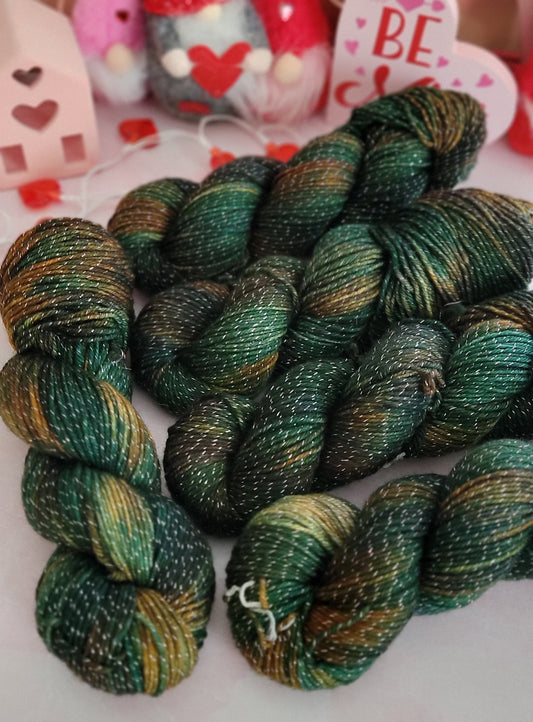 OOAK Green DK Sparkle / Ready to Ship