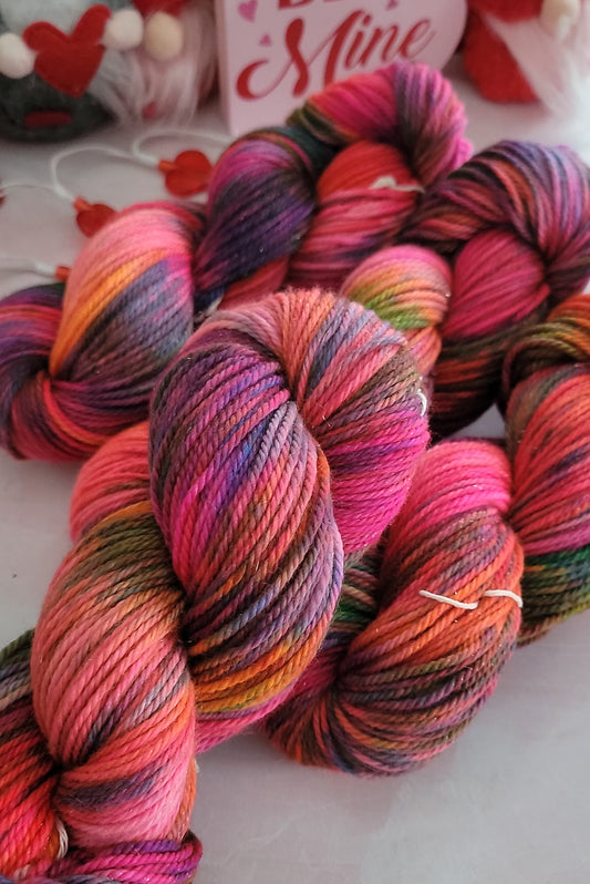 OOAK Colorful DK SHIMMER LITE / Ready to Ship