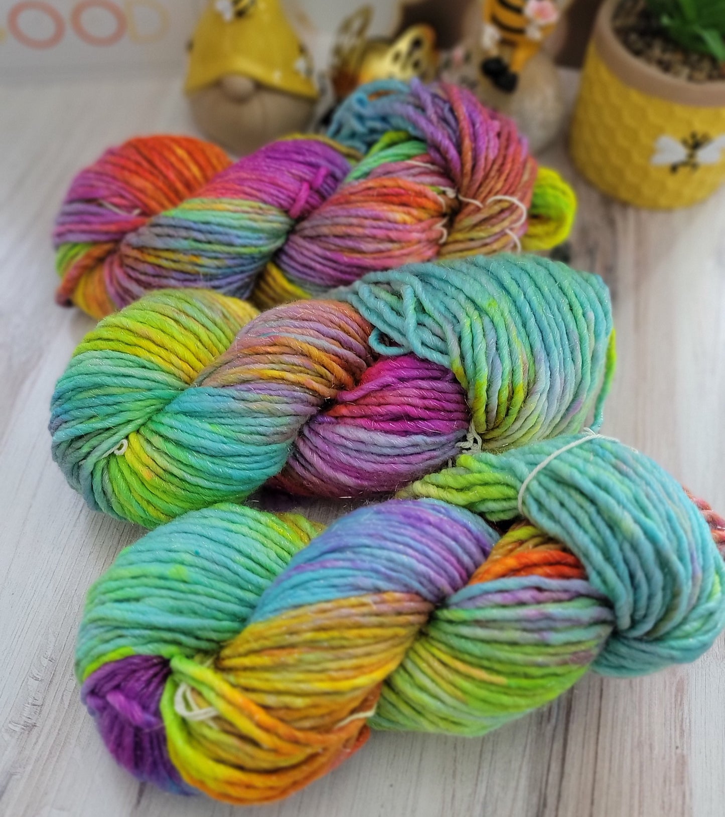 Boogie Down OOPSIE (Darker) SBL130 SHIMMER (lite super bulky) / Ready to Ship