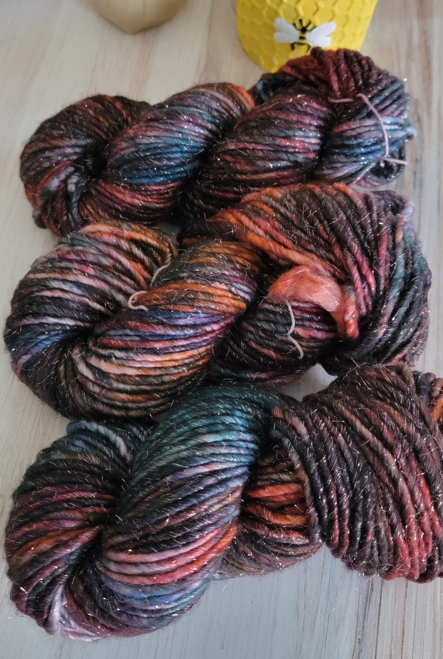 A Light in the Dark SBL130 SHIMMER (lite super bulky) / Ready to Ship