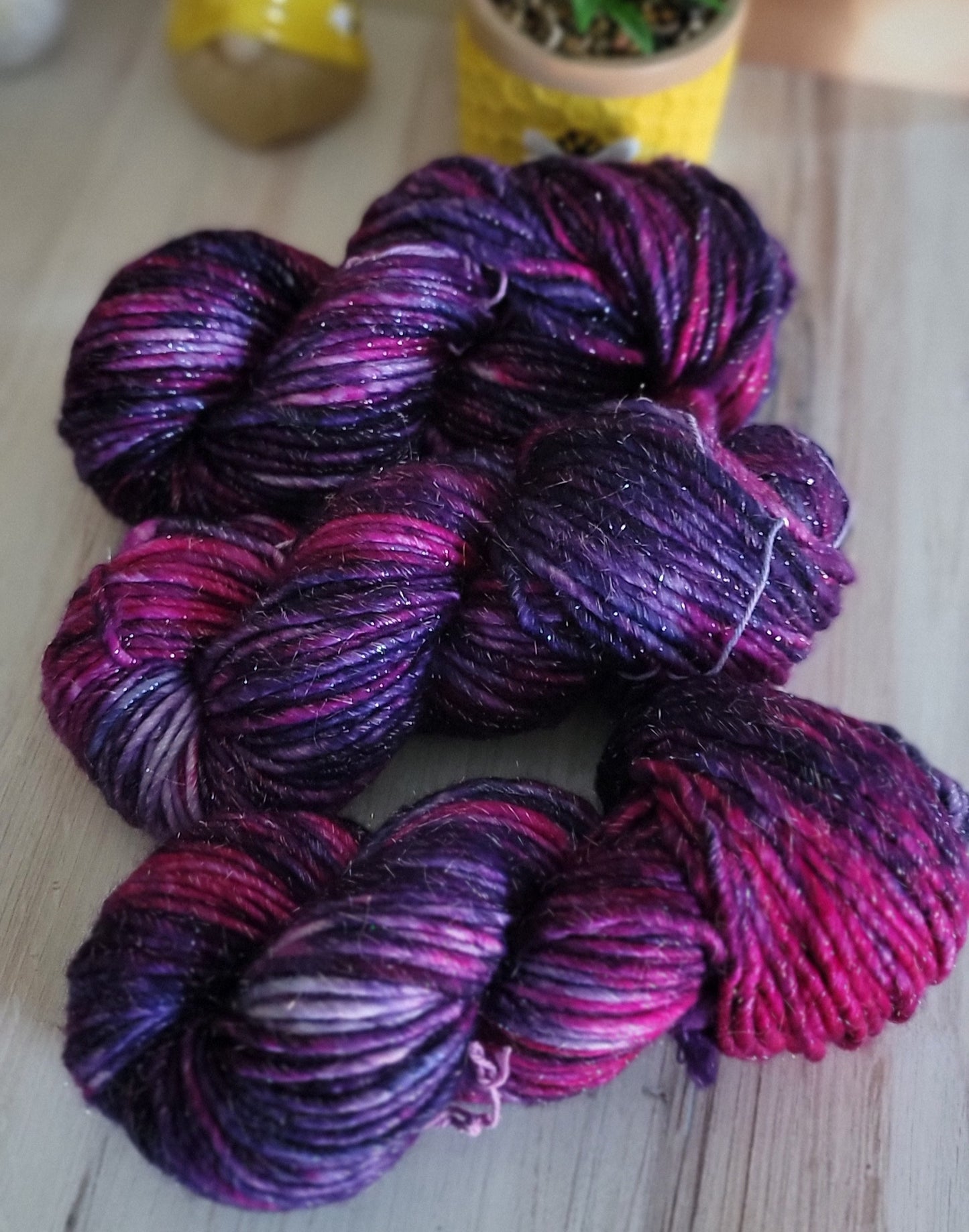 Are You a Good Witch or Bad Witch SBL130 SHIMMER (lite super bulky) / Ready to Ship