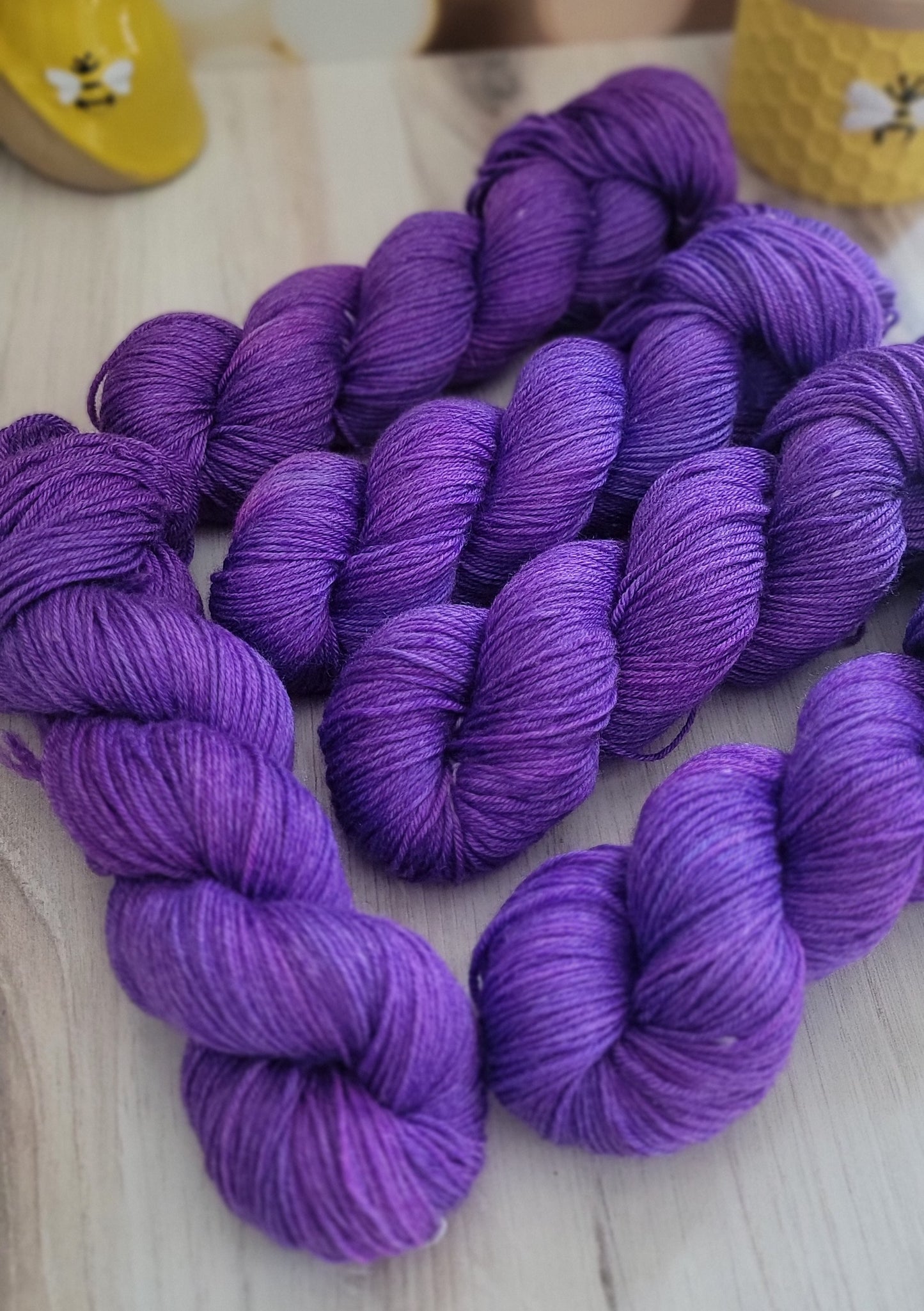 OOAK Overdye Sport Weight Lotus Fiber/Silk Blend / Ready to Ship