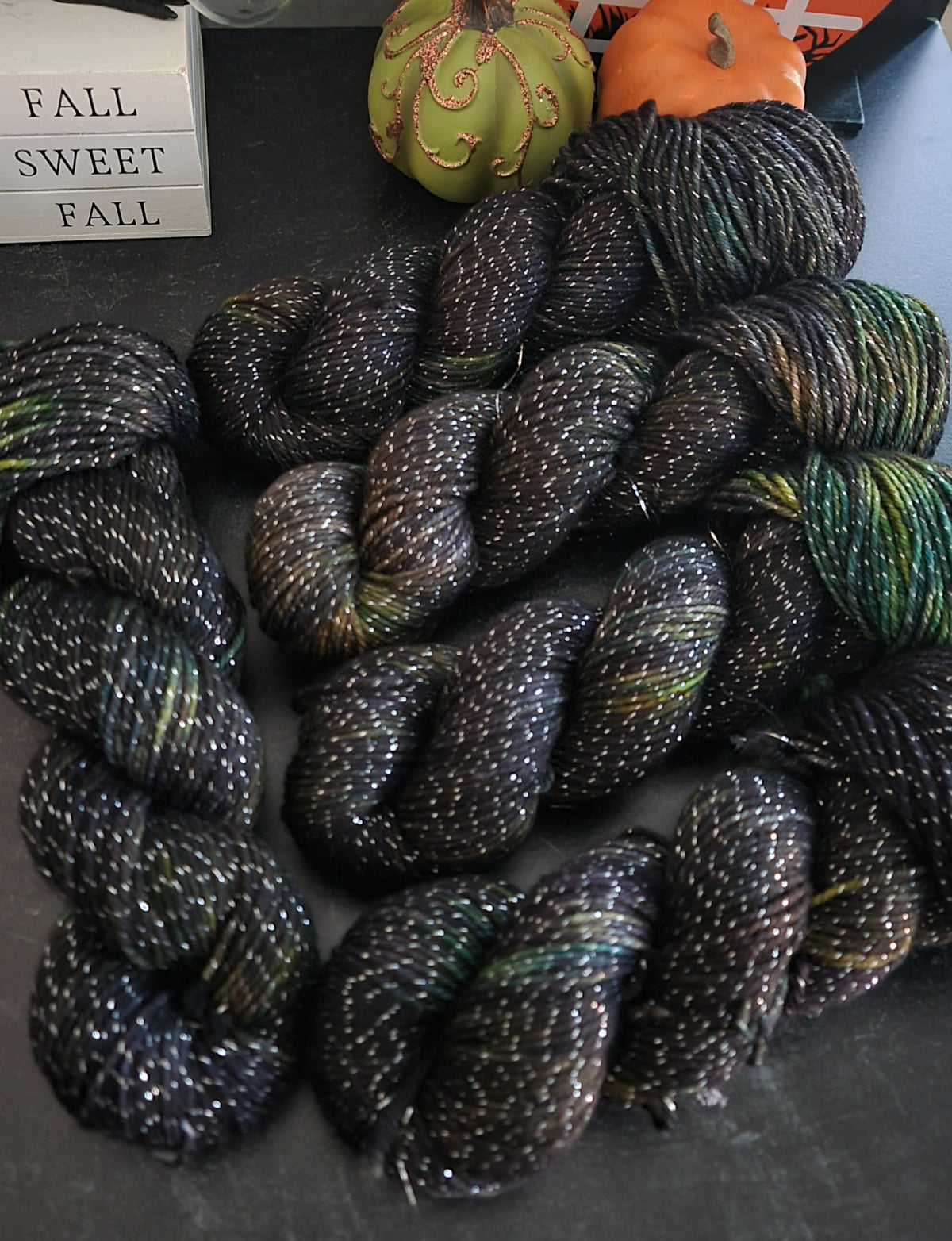 Oopsie Black Multi DK Sparkle / Ready to Ship