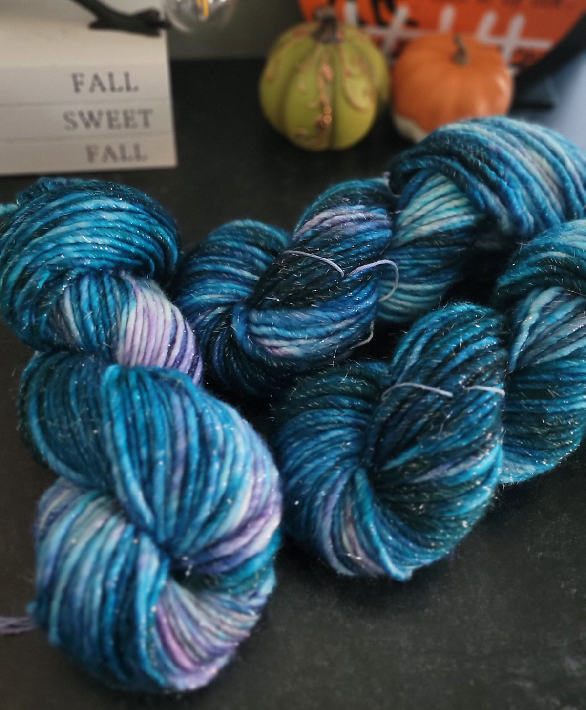 Nothing to Crow About SBL130 SHIMMER (lite super bulky) / Ready to Ship