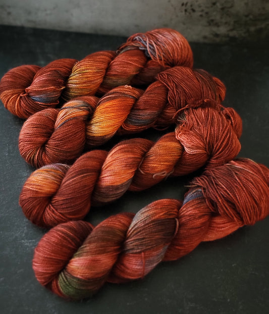 Weird Science 6 (darker) Sock Weight 2ply / Ready to Ship