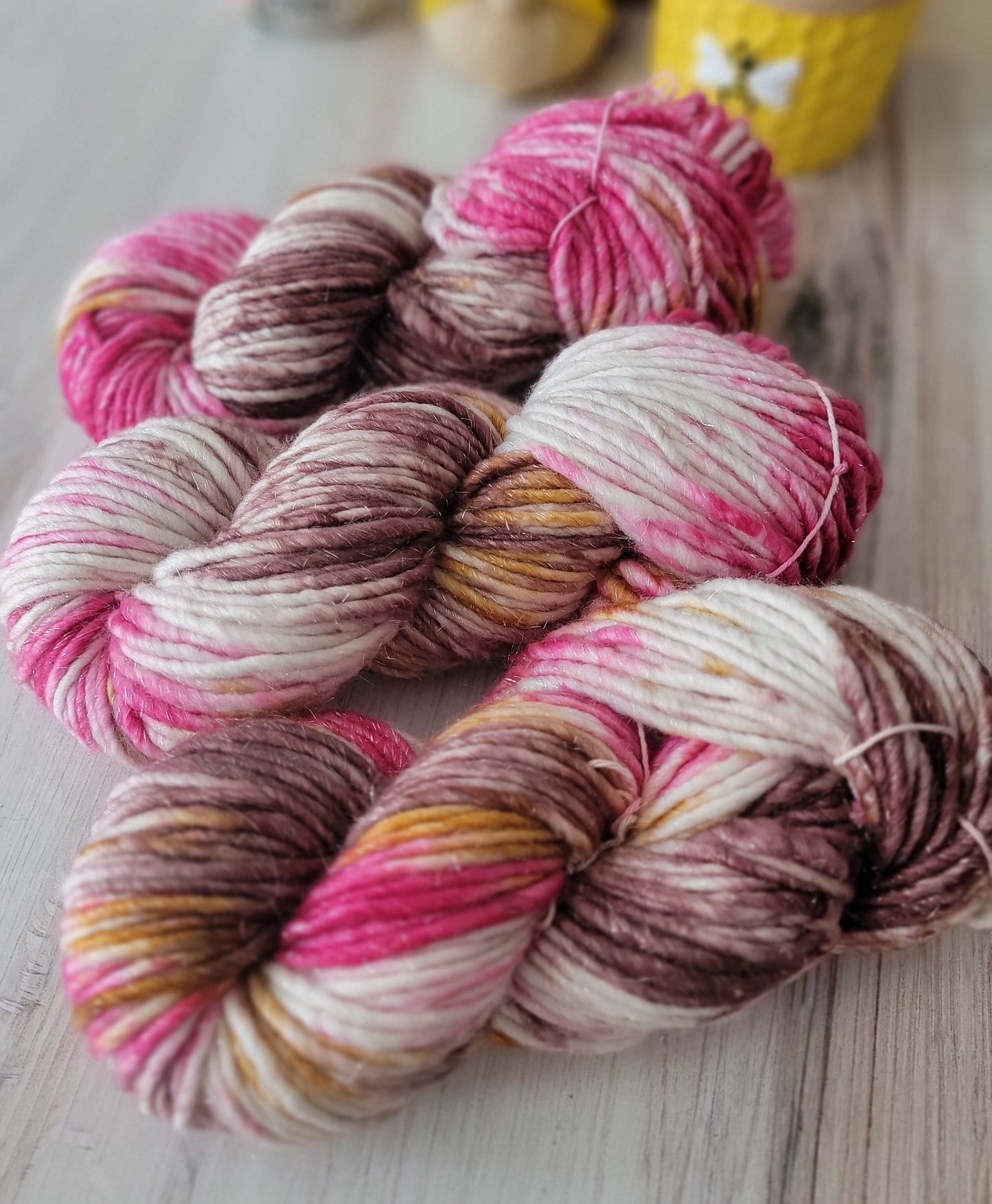 Ice Cream Man SBL130 SHIMMER (lite super bulky) / Ready to Ship