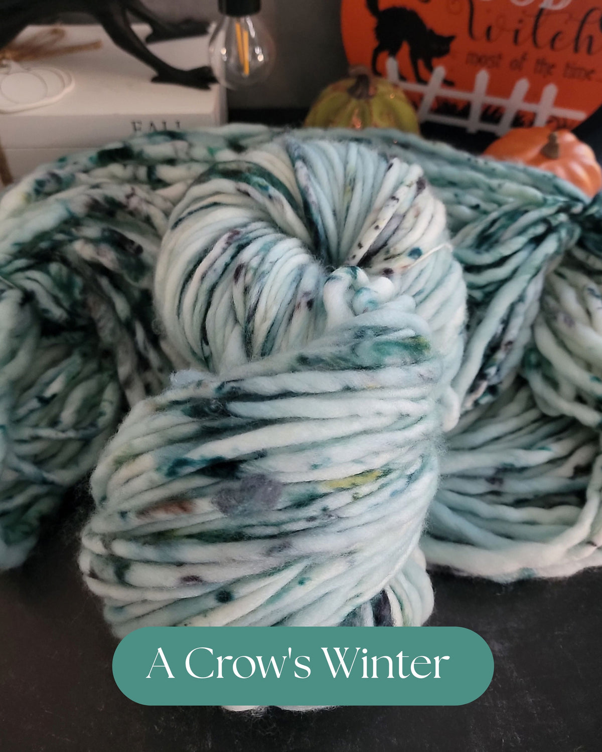 A Crow's Winter Super Bulky 141 / Ready to Ship