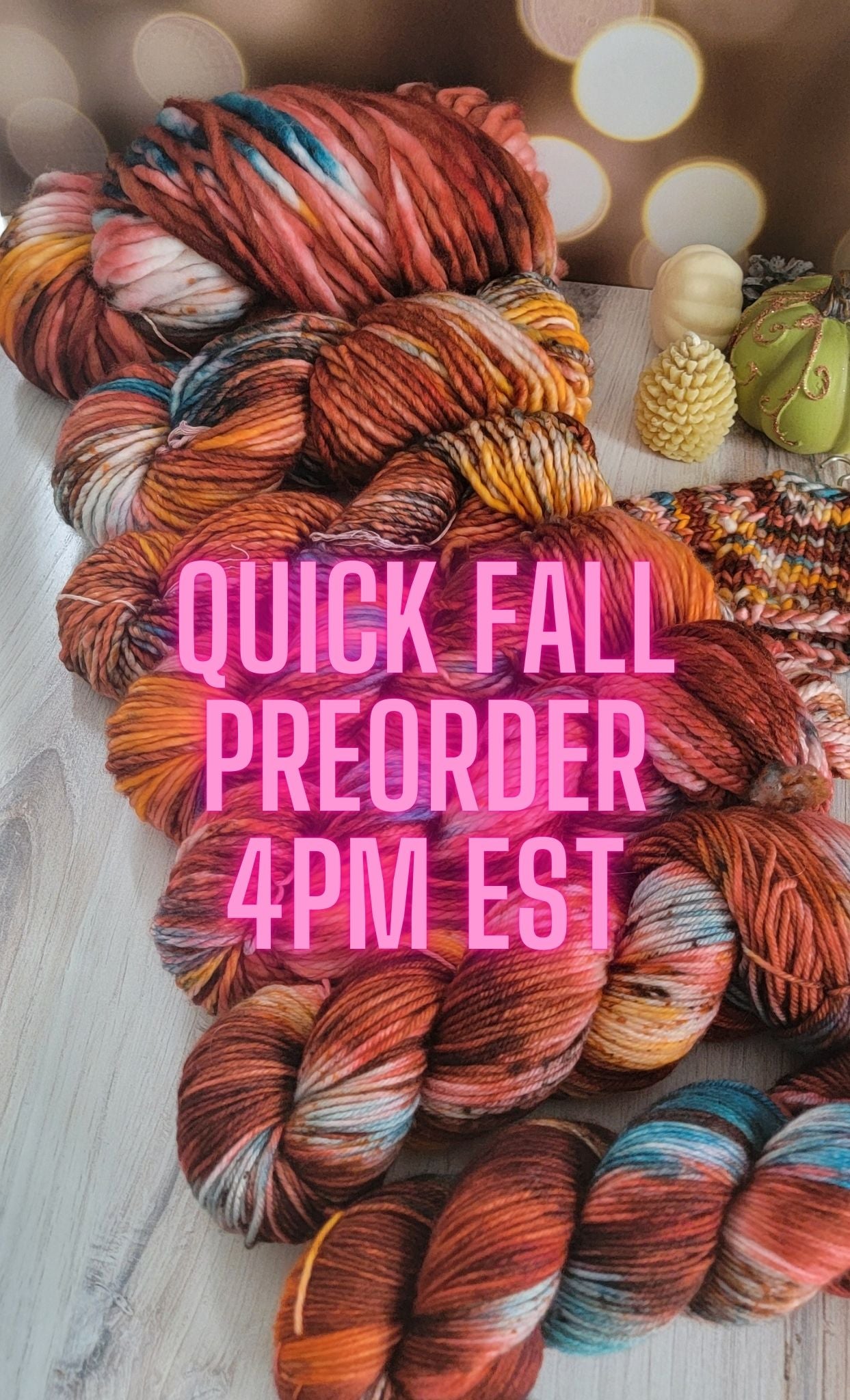Quick Fall Preorder