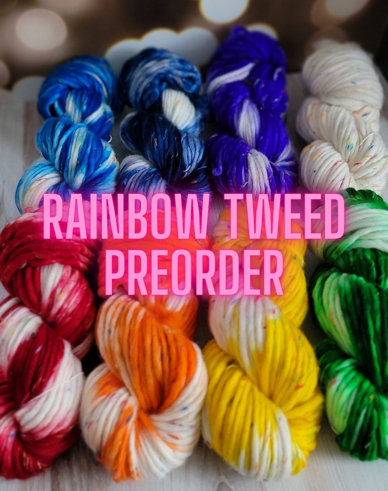 Rainbow Tweed Preorder