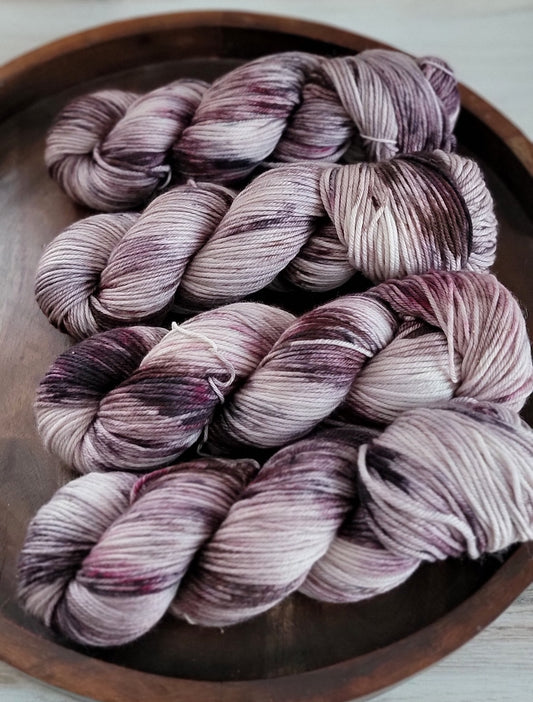 OOAK Mauve NEW DK Weight Yarn / Ready to Ship