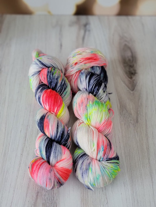 The 80s Sock Weight Yarn / Ready to Ship