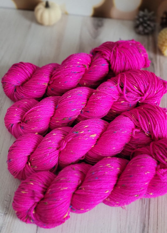 Pinky Tuscadero DK Rainbow Tweed / Ready to Ship