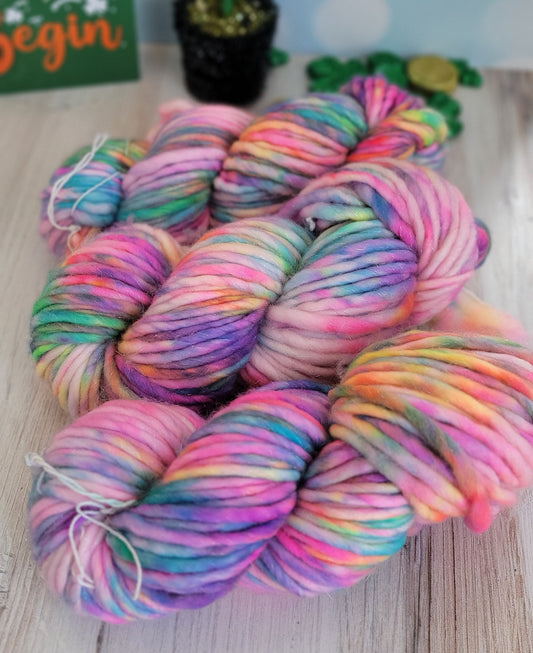 OOAK DD SHIMMER 92 Yard Super Bulky / Ready to Ship
