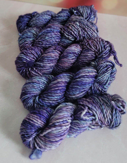 OOAK SBL80-ISH BLUE-ISH Super Bulky Lite / Ready to Ship