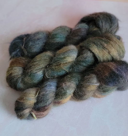 Will Burn Sage and Bridges Suri Silk / Ready to Ship