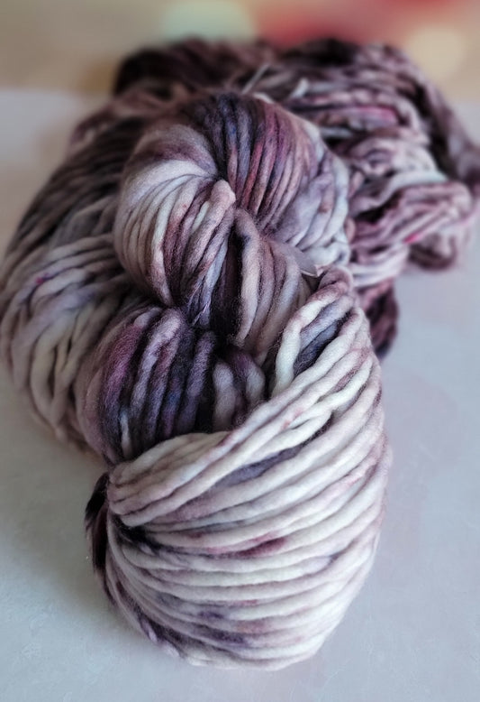 OOAK Mauve-ish Super Bulky SB141 / Ready to Ship