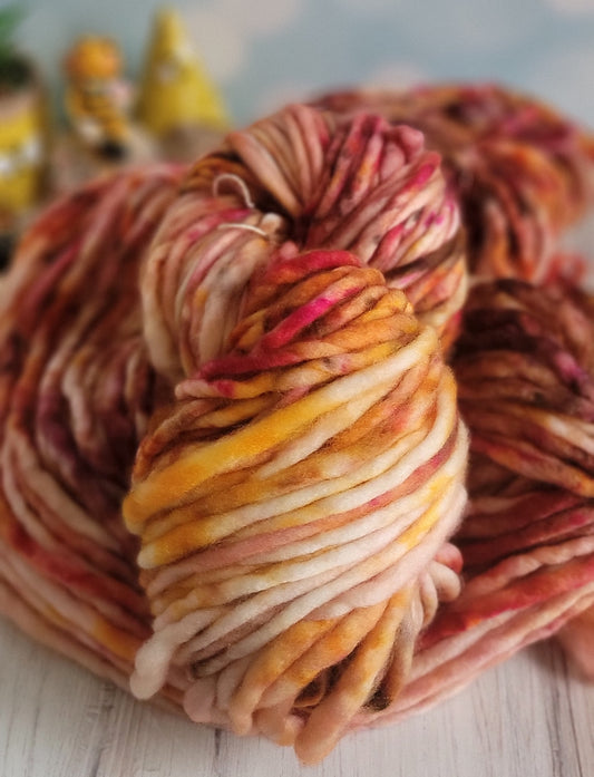 OOAK Honey Berry Super Bulky SB141 / Ready to Ship