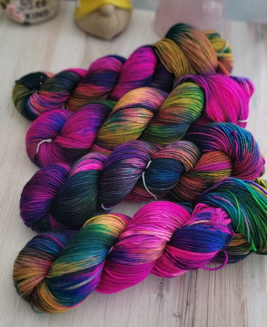Truly Outrageous Fingering Weight Nylon Blend / Ready to Ship