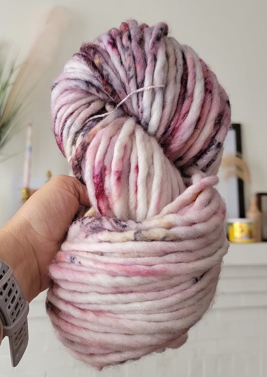 Grindelwald Lite- ish SHIMMER 92 Yard Super Bulky / Ready to Ship