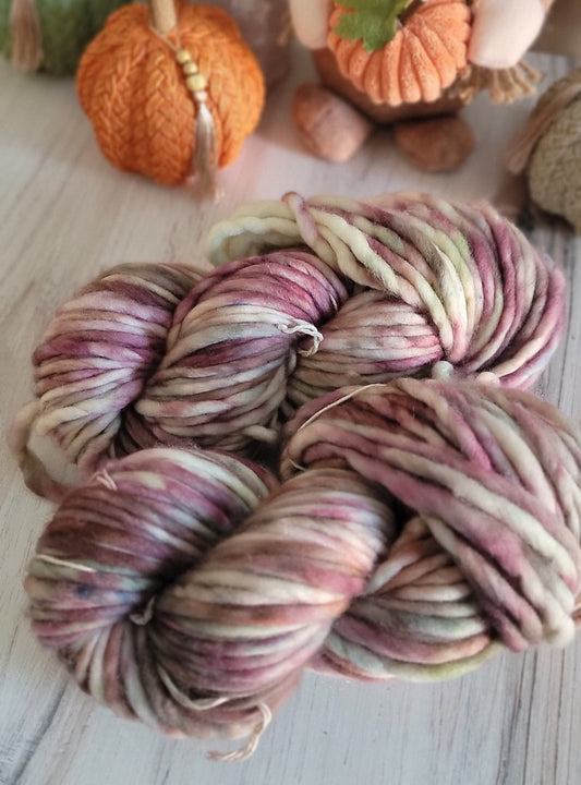 OOAK Pistachio Pink SB92 Super Bulky 92 Yard / Ready to Ship