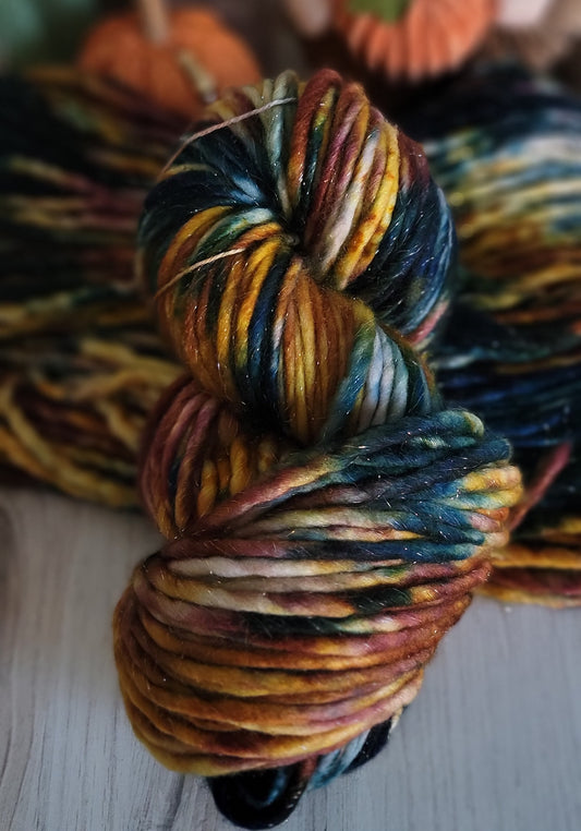 Mega Pint Dark V2 SUPER SHIMMER 130 Yard Super Bulky / Ready to Ship