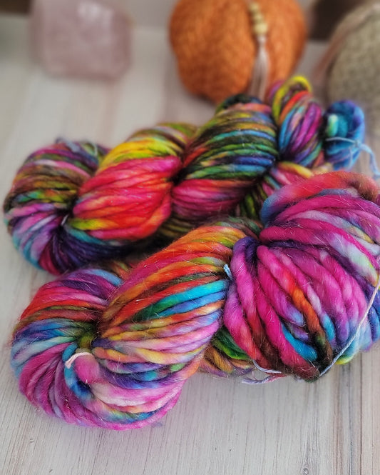 I Speak for the Trees SHIMMER 92 Yard Super Bulky / Ready to Ship