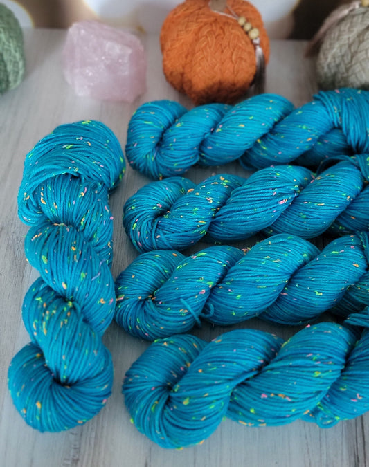 Blue Razzles Neon Tweed DK Weight / Ready to Ship
