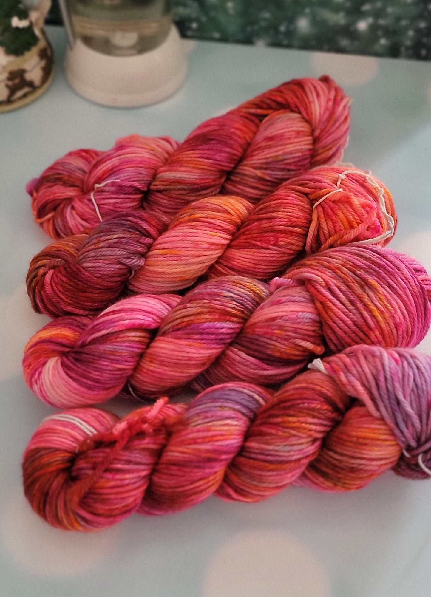 Sunsets at the Farm (darker) Worsted 202 Yards  / Ready to Ship
