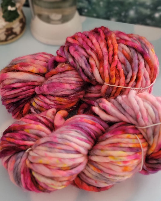 Sunsets at the Farm SHIMMER 92 Yard Super Bulky / Ready to Ship