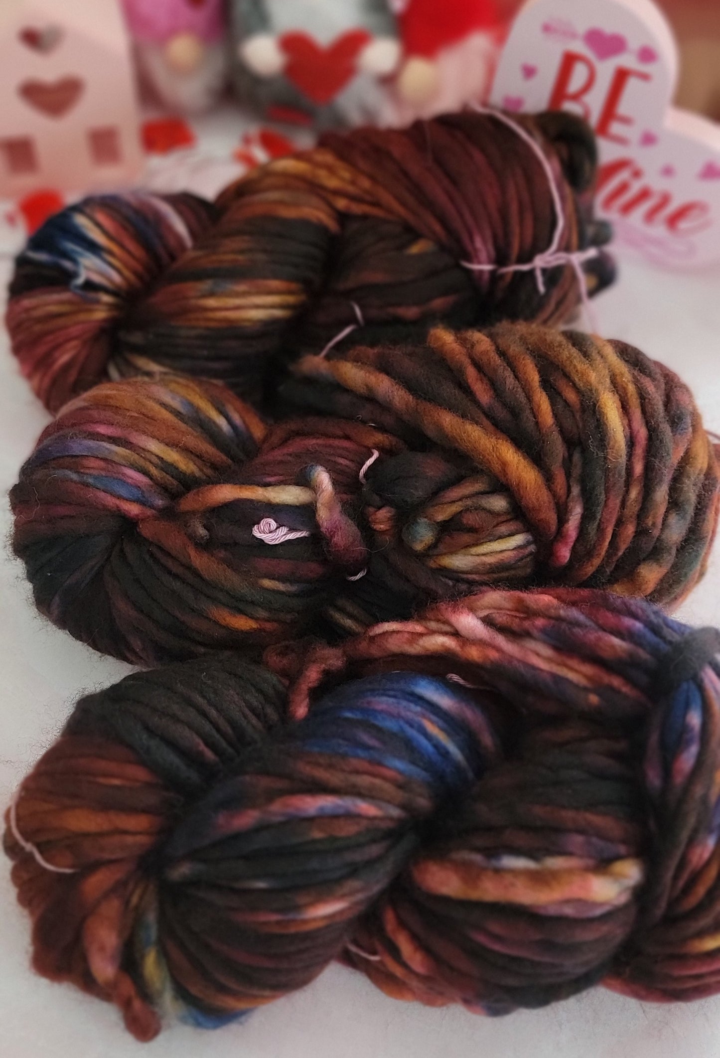 OOAK Very Dark SB92 Super Bulky 92 Yard / Ready to Ship