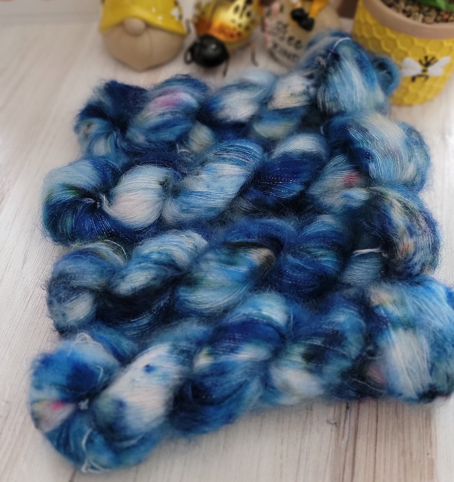 Bad Words Mohair Silk Shimmer Stranded / Ready to Ship