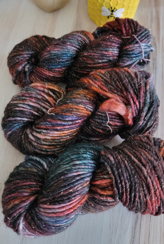 A Light in the Dark SBL130 SHIMMER (lite super bulky) / Ready to Ship
