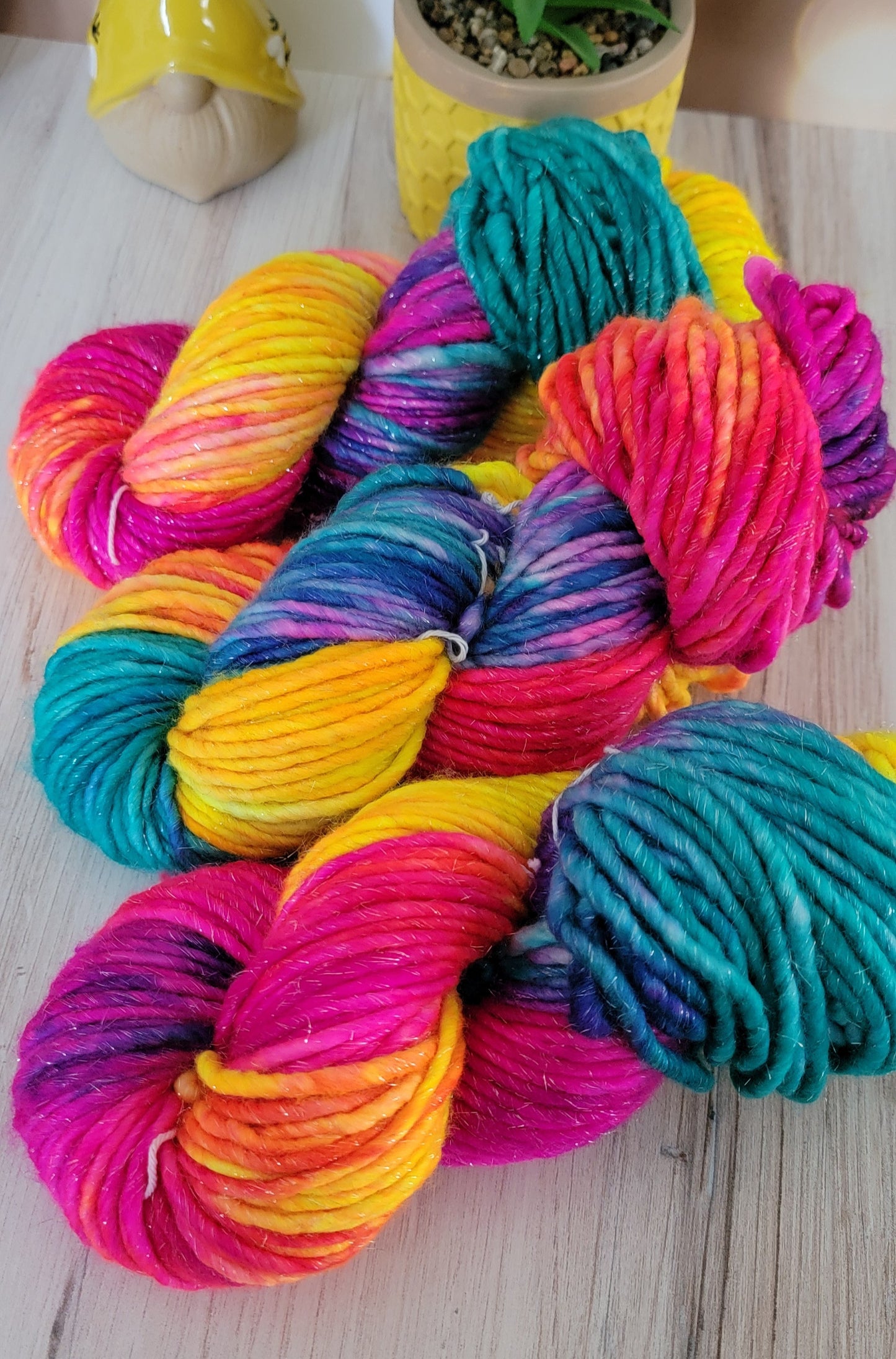 Happy Accident SBL130 SHIMMER (lite super bulky) / Ready to Ship