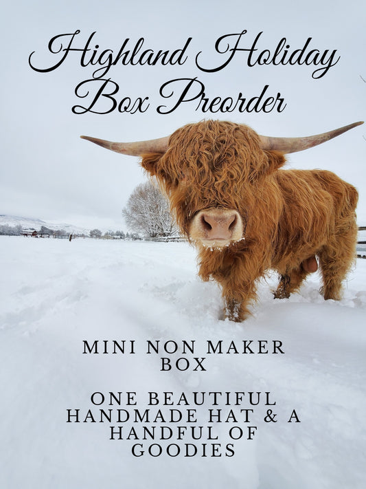 PREORDER MINI NON MAKER Highland Holiday Box w/ Wildroots Farm