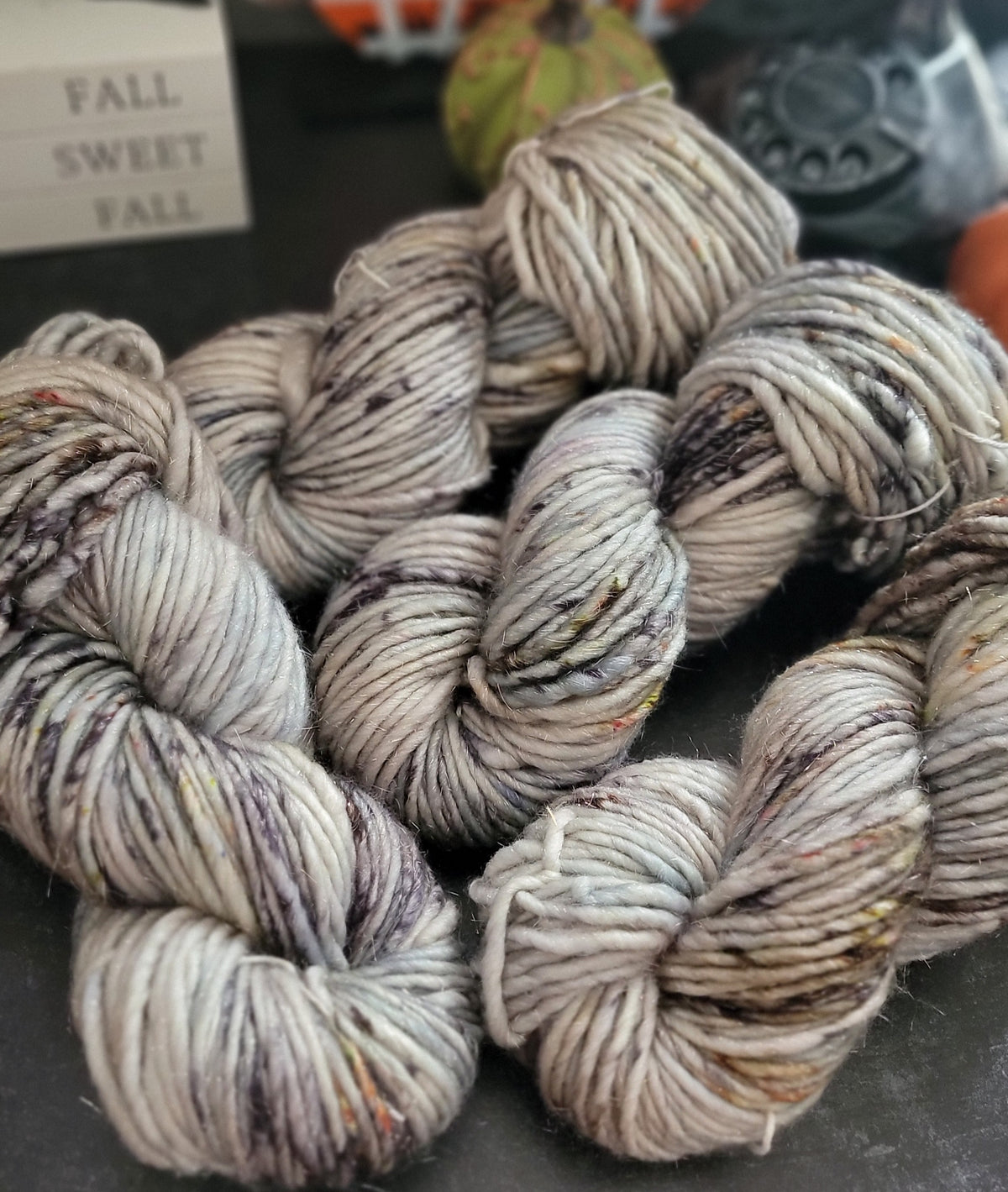 OOAK Sand SBL130 SHIMMER (lite super bulky) / Ready to Ship